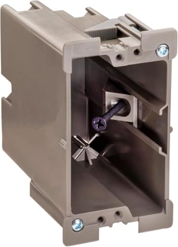 Morris 1-Gang SmarToggle Retrofit Wall Box - Single Pack, Old Work Electrical Box