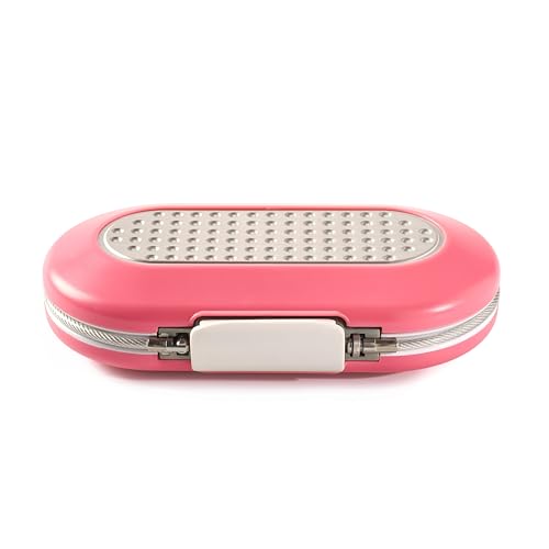 Master Lock Pink Portable Small Lock Box, Set Your Own Lock Combination Portable Safe, Personal Travel Safe for Phone, Passport, Money, ?5900DPNK