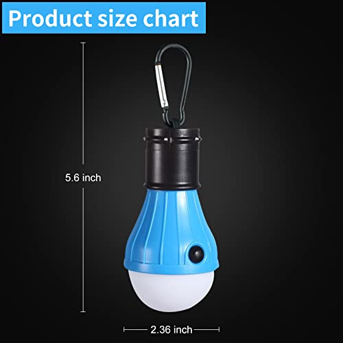 Portable LED Camping Lantern Waterproof Emergency Light with 3 Modes