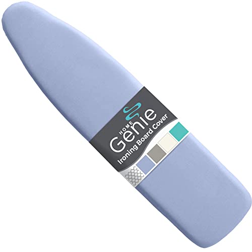 HOME GENIE Ironing Board Cover with Extra Thick Padding 15x54 Blue