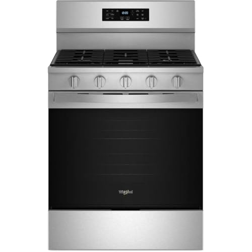 Whirlpool 30-Inch Gas Range with Air Fry, Self-Clean Oven & Storage Drawer