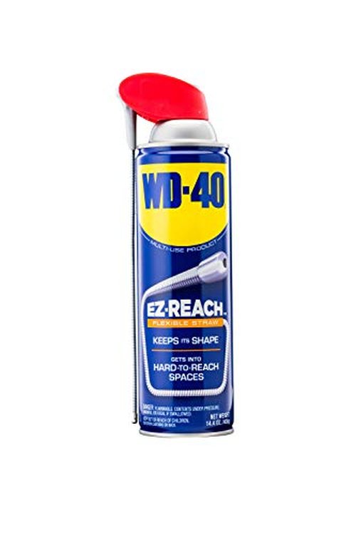 WD-40 Original Formula, Multi-Use Product, EZ-REACH Flexible Straw, 14.4 OZ [6-Pack]