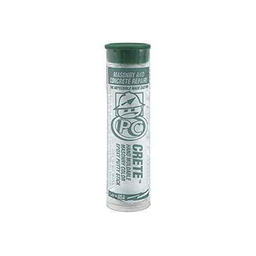Protective Coating Products PC-Crete Epoxy Putty, 2oz Tube, Concrete Gray (25581)