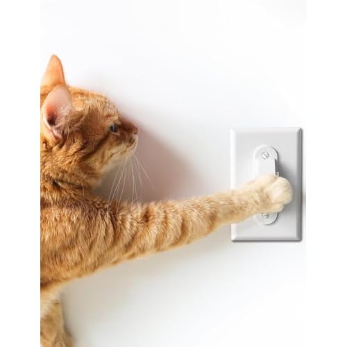 Light Switch Guard, ILIVABLE Childproof Fully Enclosed Light Switch Covers Protects Your Lights or Circuits from being Accidentally Turned On or Off by Children and Adults (White, 2 Pack)