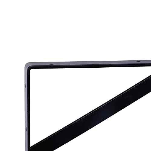 8-Pack 18 Inch Heavy Duty Shelf Brackets, Thicken Wall Bracket for Garage Floating Storage Shelves, 90 Degree Triangle Large L Bracket, Black Powder-Coated Steel