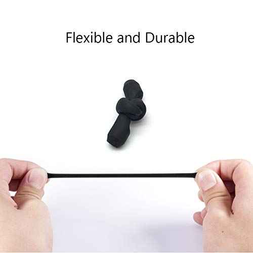 Eyewear Retainer Eyeglass Temple Tip for Kids and Adults Silicone Anti Slip Holder for Glasses Piece Ear Hook - 12 Pairs