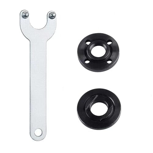 2 pcs spanner for angle grinder 224399-1 Compatible with Dewalt Ryobi Milwaukee Makita 193465-4 224399-1 224568-4£¬with 1 pcs Spanner Compatible with Angle Grinder Flange Nuts 5/8"-11