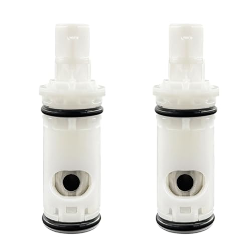 FEMAR 1224B Faucet Cartridge Compatible with Moen Two Handle Faucets - 2 Pack