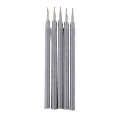 5 Pcs 30W Replacement Soldering Iron Tip Lead-Free Solder Tip