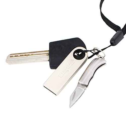 Miniature Gadgets Pocket Knife Collection, Eastern Delights EDC Tiny Multifunction Tool Pendant Decoration (Silver Folding)