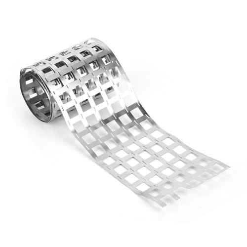 6P Nickel Plating Strip, 1m Nickel Plated Steel Strip for 18650 Lithium Battery Pack Spot Welding (6P 0.15 * 107.5mm)