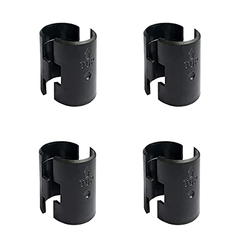 WAFJAMF 8 Pack Wire Shelf Lock Clips for 1" Post - Replacement Shelf Clips