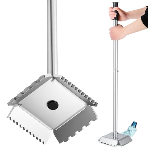 Manual Trash Compactor 120L-240L Heavy-Duty Waste Recycling Tool