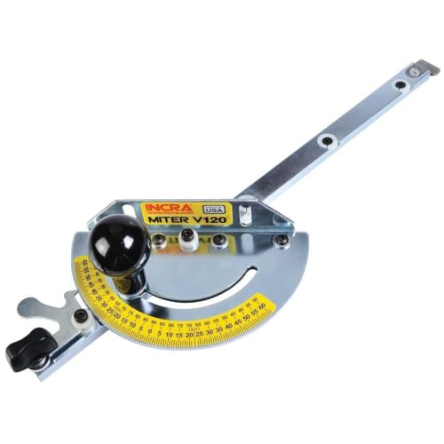 Incra Miter V120 Gauge with 1° Stops and GlideLOCK