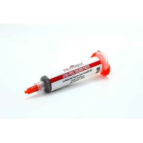 Low Melt Solder Paste 138 C Degree Melting point - Sn42/ Bi58 (38g) - Lead Free Solder Paste