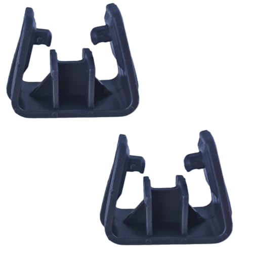 2 Pcs W11545307 Dishrack Slide Rail Stop Clip Fits Whirlpool & Magic Chef - AP7017653