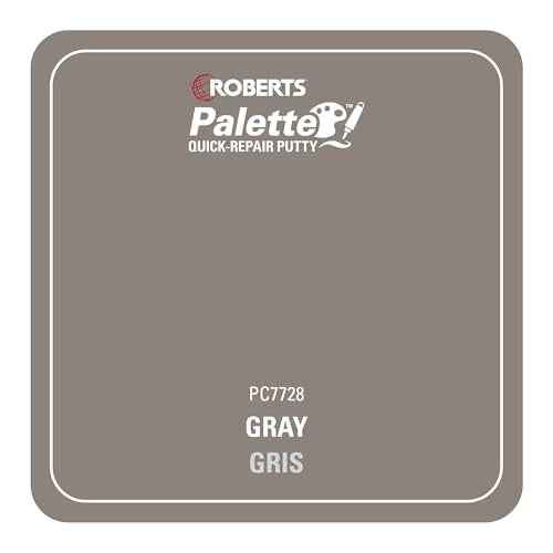 ROBERTS Palette Quick-Repair Putty for Wood, Laminate & Vinyl - Gray
