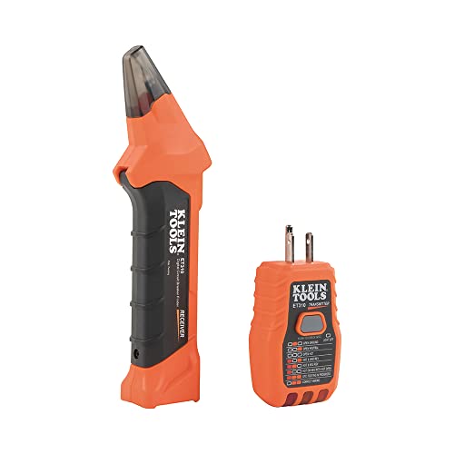 Klein Tools ET310 Circuit Breaker Finder with GFCI Outlet Tester - Accurate Panel Location Tool