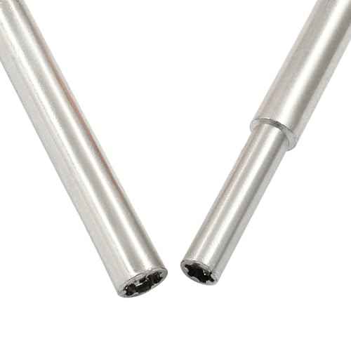 Gamebit Screwdriver Set 3.8mm & 4.5mm Security Screwdriver Bits for Opening NES, SNES, N64, GC, GB Consoles and Cartridages, Orange