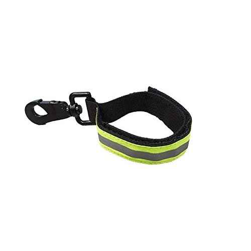 LINE2design-USA-Heavy Duty Firefighter Glovestrap with Green Reflective Trim, 1 Count (Pack of 1)