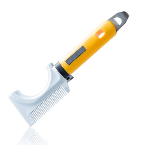 VOOMEY 7-in-1 Paint Brush Comb, Paint Roller Cleaner, Paint Brush Cleaner Tool,Paint Can Opener,Scraper Design