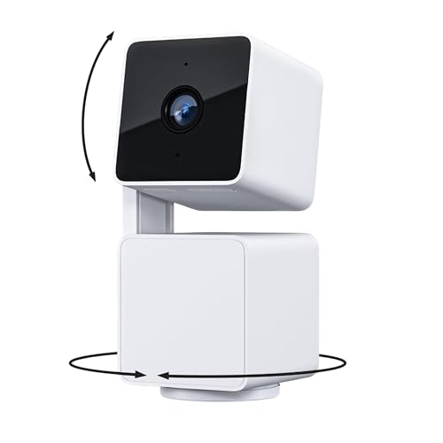 WYZE Cam Pan v3 Indoor/Outdoor Security Camera 360° Pan/Tilt/Zoom 1-Pack, White