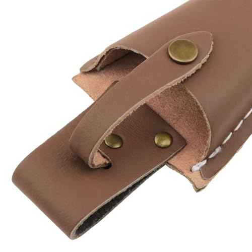 Leather Sheath Tool Holster Plier Holder for Belt Plier Holster Gardening Pliers Pouch Holder Knife Belt Holder Garden Tool Belt Trimmer Holster 1PCS