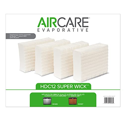 Aircare HDC12 Replacement Wicking Humidifier Filter, 4 Wicks per Pack (EA1407/HD1409)