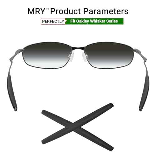 Mryok Replacement Earsocks for Oakley Whisker/Square Whisker/Juliet/Big Square Wire/A Wire Sunglasses - Options
