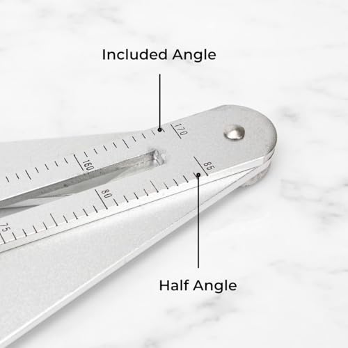 Aluminium Angle Finder Protractor | Miter Saw Bevel Gauge with Scales