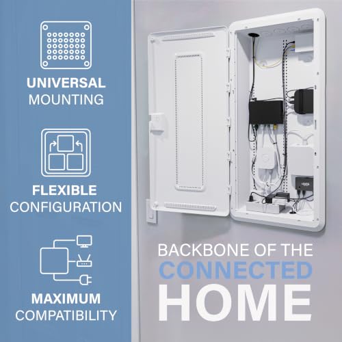 OnQ 30-Inch Wall Media Box with Universal Mount Grid & Custom Knockouts