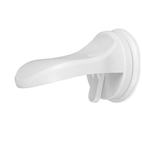 Freshystep Shower Step, Portable Shower Step with Powerful Suction Cup and No Drill Design for Shaving Legs, Shower Foot Rest for Toilet Use, Adjustable Bathroom Pedal for All Ages