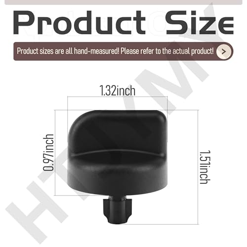 Whirlpool WP9871800 Trash Compactor Rotary Switch Knob – 2 Pack