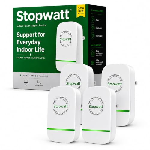 STOPWATT Smart Plug Voltage Stabilizer 90V-250V Power Support Device