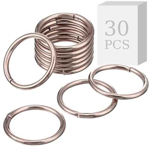 30 Pcs 15% Silver Brazing Joint Solder Ring Silfos Rings for 1/2" O. D. Copper Tubes Silver Solder Brazing Ring for HVAC Copper Tubes Small Welding Process