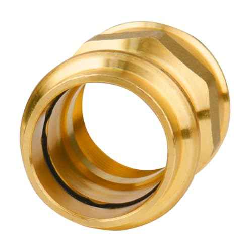 WHK 10 Pack 3/4" Press Propress x 3/4" NPT Female Adapter Fittings Pressure Cooper Conenct to Female NPT Pipe£¨Lead-Free brass)