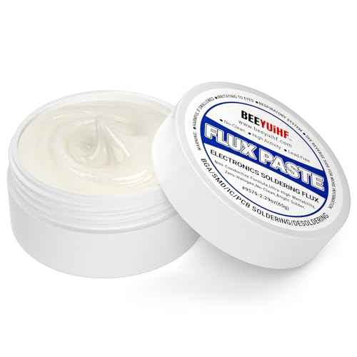 9570 Rosin Soldering Paste Flux For Electronics, No Clean Flux for Circuit Boards Electrical Repairs and Copper Electrical Wire (2.29oz Jar)