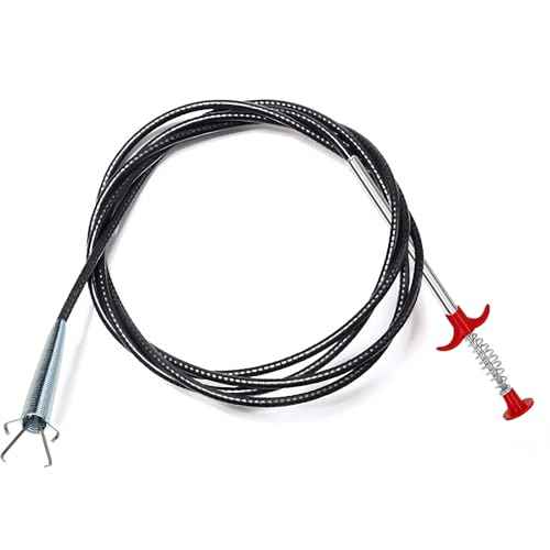 Drain Snake, Drain Clog Remover - Gutter Cleaning Tools Drain Cleaner for Toilet Sewer Shower Kitchen Bathroom Tub Clogged Drains Opener Cleaning Tool, Flexible Grabber Claw Pick Up Reacher (79 inch)