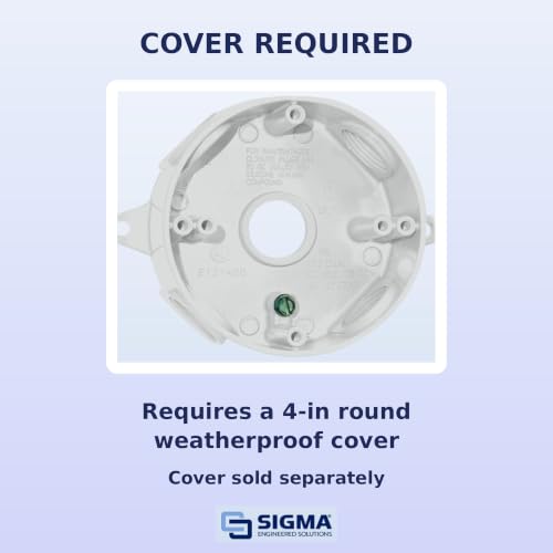 Sigma Engineered Solutions Weatherproof Metal Electrical Outlet Box - 1 Pack