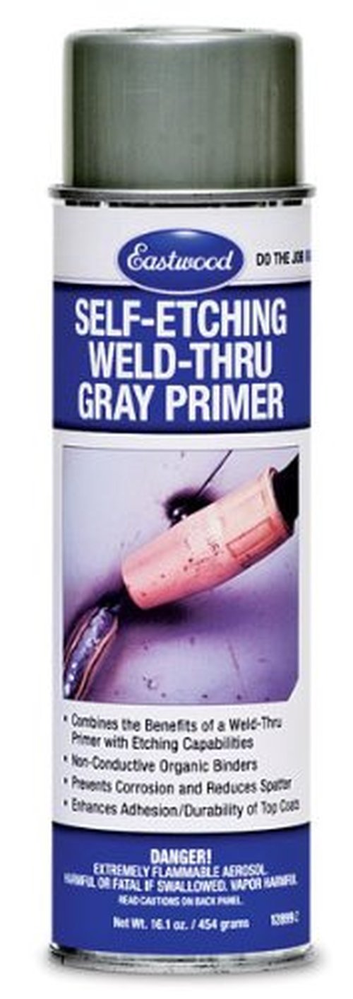 Eastwood Durable Organic Binders Self Etching Weld Thru Gray Aerosol Primer 16.1 oz | 1 Pack