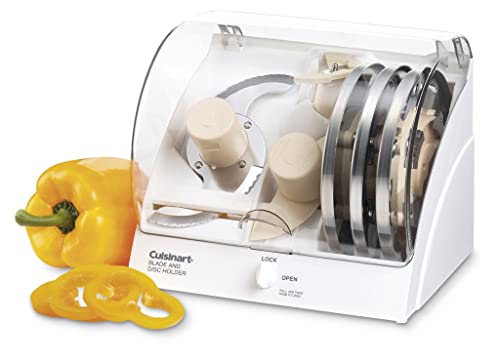 Cuisinart BDH-2 Blade & Disc Holder, White - 6 Holder (for DFP-11/14, DLC series)