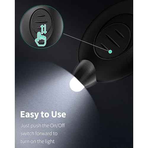 Uniclife Mini Keychain Flashlights & Permanent Marker Pens Nurse Badge Lights Portable 12 Lumen Battery Powered LED Torches for Nurse Doctor Office School Hospital and Camping, 12 PCS