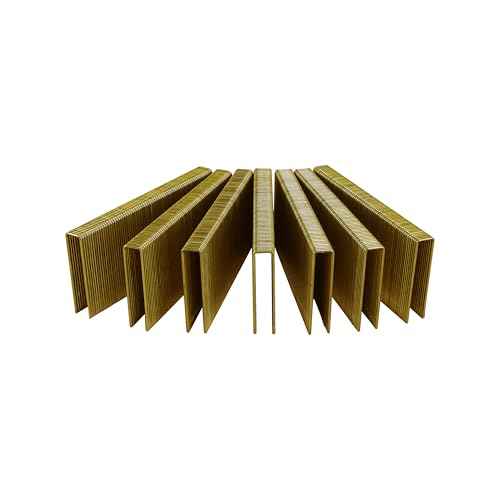 Freeman 16-Gauge 1-1/2" Glue Collated Construction Staples with 7/16" Crown ? 1,000 Count ? Galvanized Heavy-Duty 16 GA Staples for Siding, Roofing & Sheathing ? CS16-15