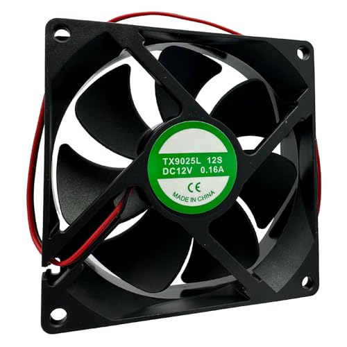 TX9025L12S 12V 9cm Silent Cooling Fan for Wine Cabinet TX9025L12S