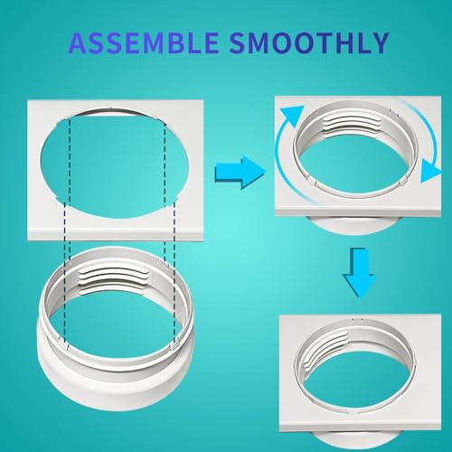 Portable AC Window Vent Kit - Complete Air Conditioner Kit,