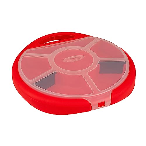 Bucket Boss Bucket Seat Small Parts Organizer 10010 – Red, Pack of 1