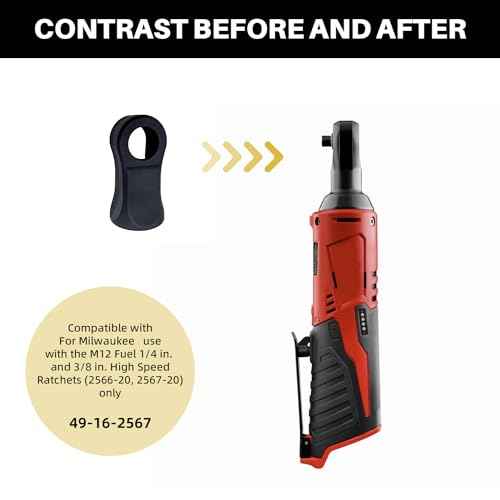1pcs 49-16-2567 Protective Boot for 2566-20, 2567-20 M12 Fuel 1/4" & 3/8" High Speed Ratchet