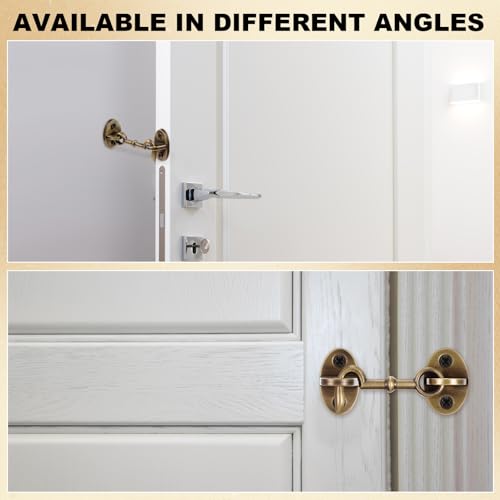 2.75 Inch Brass Gate Hook and Eye Latch - Bronze Finish, Otoolling