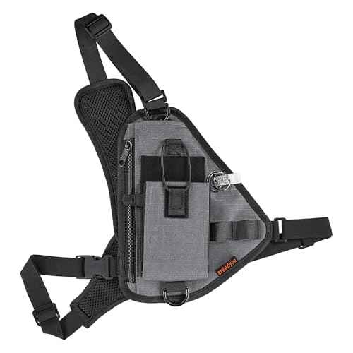 Ergodyne Squids 3145 Barcode Scanner Cross Body Chest Holster for Mobile Computers