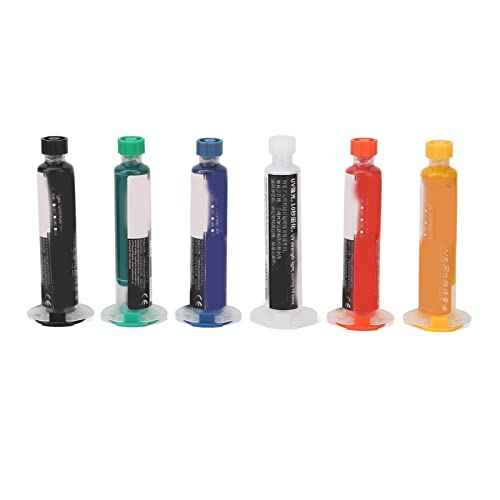 Fdit Solder Mask Ink for Bga Man for Pcb Board Light Curing Solder for Mask for 6Pcs No Clean Uni Sip Prototyping Boards, Fdit7e8kgd32b5